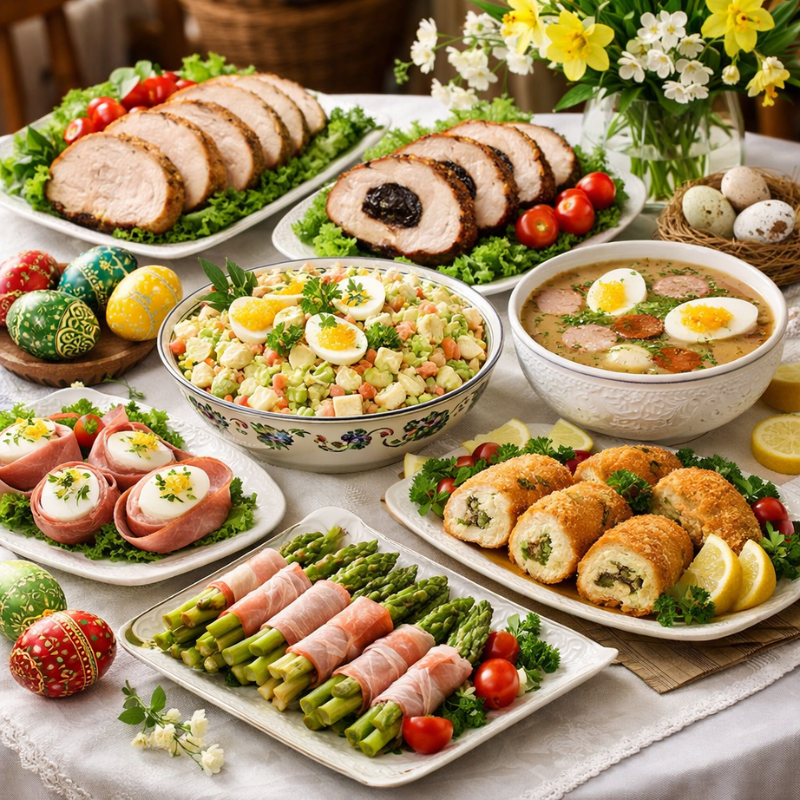 catering i garmażerka menu na Wielkanoc 2026 restauracja trzy smaki pobiedziska
